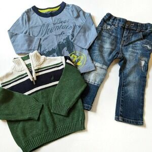 Fall Mountain Boys Outfit Bundle 18m